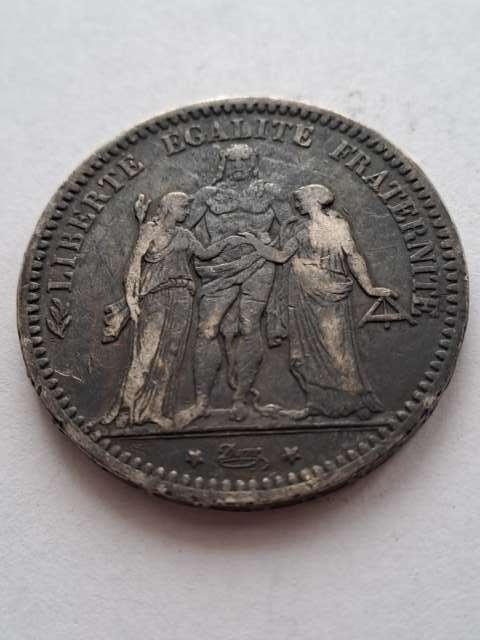 Francja 5 Franków Herkules 1873 r