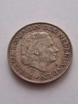 Holandia 1 Gulden Juliana 1956 r