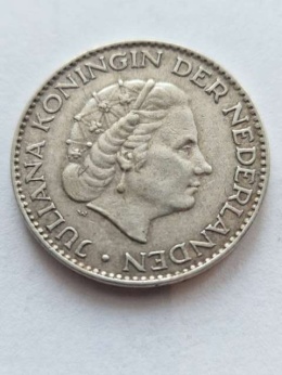 Holandia 1 Gulden Juliana 1957 r