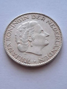 Holandia 1 Gulden Juliana 1955 r