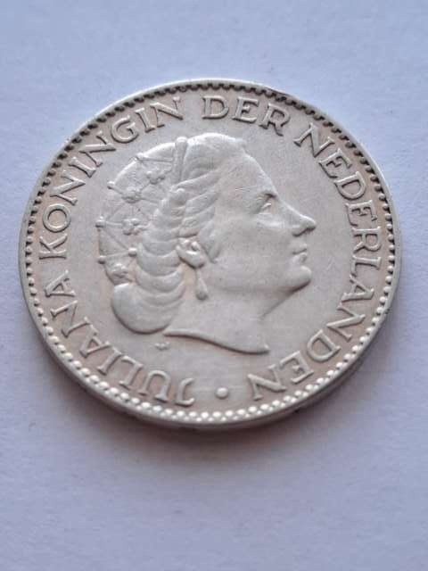 Holandia 1 Gulden Juliana 1955 r