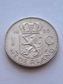 Holandia 1 Gulden Juliana 1955 r