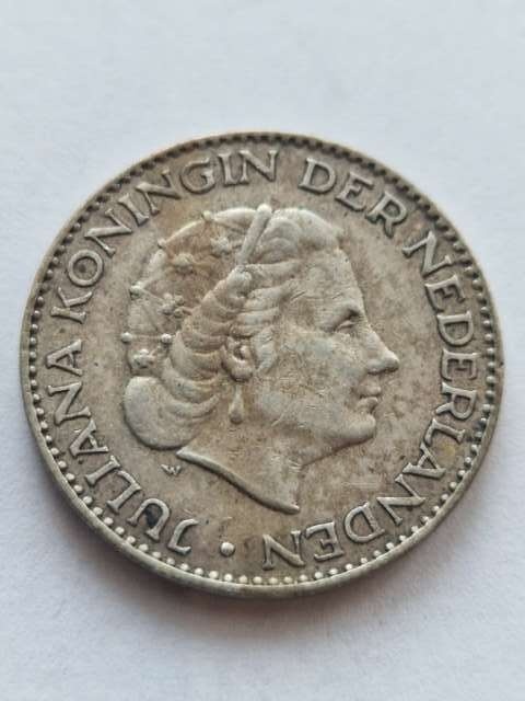 Holandia 1 Gulden Juliana 1957 r