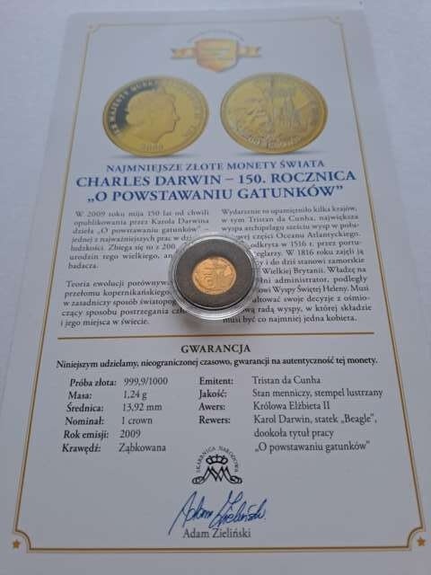 Tristan 1 crown Charles Darwin 2009 r