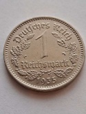 Niemcy 1 Marka Trzecia Rzesza 1935 r A