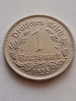 Niemcy 1 Marka Trzecia Rzesza 1935 r A