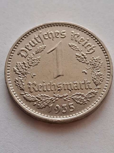 Niemcy 1 Marka Trzecia Rzesza 1935 r A