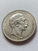 Niemcy 3 Marki Wilhelm II Prusy 1911 r