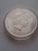Tuvalu 1 dolar Elżbieta II 2020 r