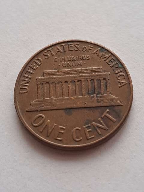 USA 1 Cent Lincoln 1963 r D