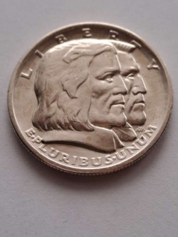 USA 1/2 Dollara Long Island 1925 r