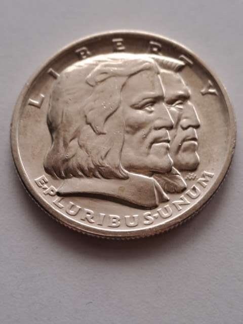 USA 1/2 Dollara Long Island 1925 r