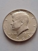 USA 1/2 Dollara Kennedy 1964 r