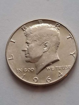USA 1/2 Dollara Kennedy 1964 r