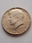 USA 1/2 Dollara Kennedy 1964 r