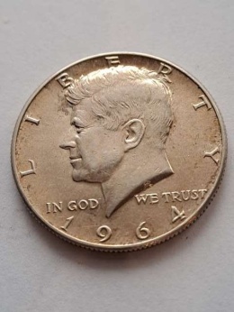USA 1/2 Dollara Kennedy 1964 r