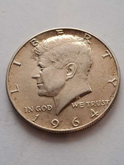 USA 1/2 Dollara Kennedy 1964 r