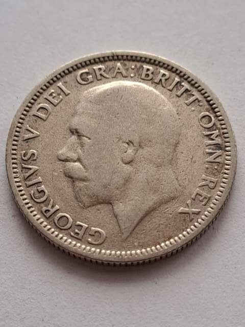 Wielka Brytania 1 Szyling Jerzy V 1928 r