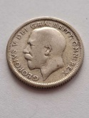 Wielka Brytania 6 Pensów Jerzy V 1925 r