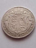 Wielka Brytania 1/2 Crown Jerzy V 1921 r