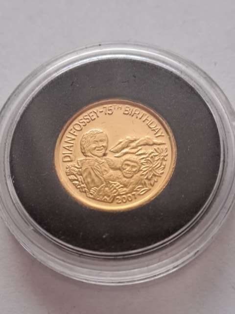 Rwanda 200 franków Dian Fossey 2007 r