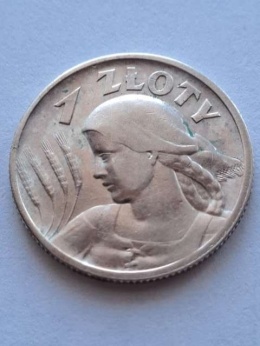 1 zł Żniwiarka 1925 r