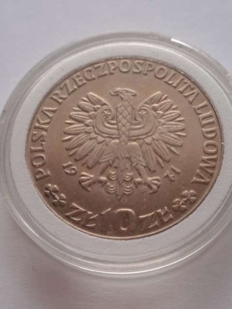 10 zł FAO Chleb dla Świata 1971 r próba