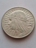 10 zł Głowa Kobiety 1932 r bez znaku