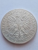 10 zł Głowa Kobiety 1932 r znak