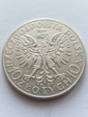 10 zł Głowa Kobiety 1933 r