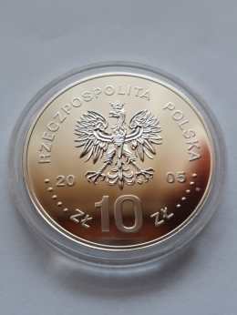 10 zl Stanisław August Poniatowski 2005 r popiersie