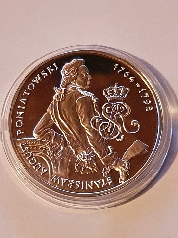 10 zl Stanisław August Poniatowski 2005 r półpostać