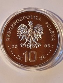 10 zl Stanisław August Poniatowski 2005 r półpostać