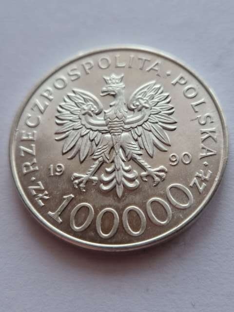 100 tys Solidarność typ A 1990 r