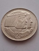 100 zł Mieszko i Dąbrówka 1966 r próba