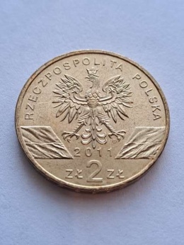 2 zł Borsuk 2011 r