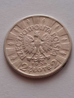 2 zł Józef Piłsudski 1934 r