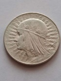 5 zł Głowa Kobiety 1933 r