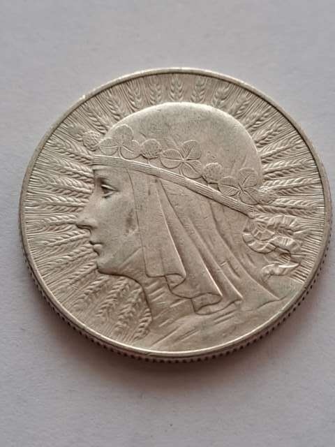 5 zł Głowa Kobiety 1933 r