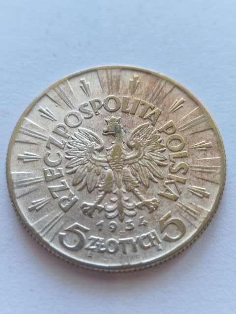 5 zł Józef Piłsudski 1934 r