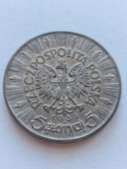 5 zł Józef Piłsudski 1935 r