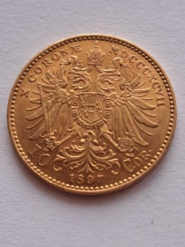 Austria 10 Koron 1897 r
