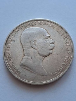 Austria 5 Koron Franciszek Józef I 1848-1908 r