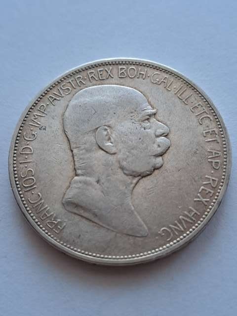 Austria 5 Koron Franciszek Józef I 1848-1908 r
