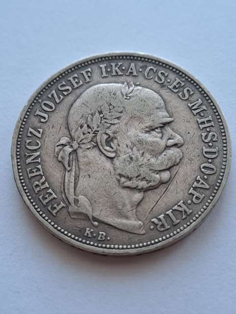 Austria 5 Koron Franciszek Józef I 1900 r
