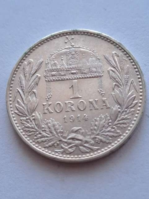 Austria 1 Korona Franciszek Józef I 1914 r