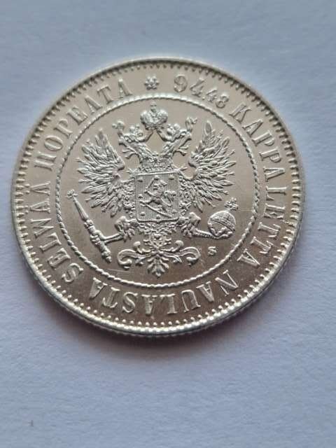 Finlandia 1 Markka Mikołaj II 1915 r