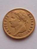 Francja 20 Franków Napoleon III 1810 r