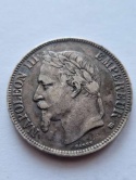 Francja 5 Franków Napoleon III 1869 r