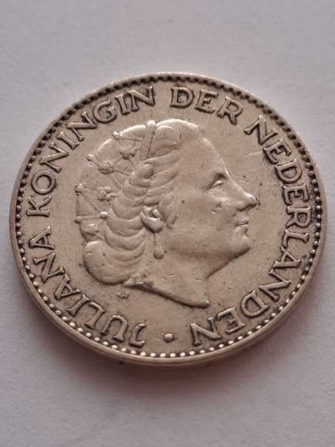 Holandia 1 Gulden Juliana 1957 r
